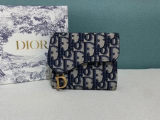 S5652CTZQ_M928】 DIOR ディオール 財布 コピー 21新作 Saddle 