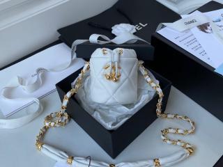 【AP2330-3】 CHANEL シャネル バッグ コピー 21新作 チェーン クラッチ シャイニー ラムスキン レディース ショルダーバッグ 4色可選択