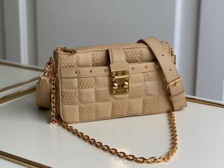 【M59048】 LOUIS VUITTON ルイヴィトン バッグ コピー 21新作 ポシェット・トロカ レディース ショルダーバッグ 3色可選択 ベージュ