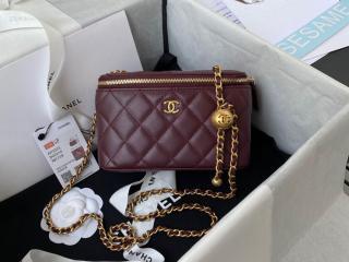 【AP2303-3】 CHANEL シャネル バッグ スーパーコピー 21新作 ラムスキン チェーン クラッチ ショルダーバッグ 6色可選択