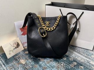 【AS2844-1】 CHANEL シャネル バッグ スーパーコピー 21新作 カーフスキン ホーボー バッグ ショルダーバッグ 4色可選択