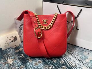 【AS2844-2】 CHANEL シャネル バッグ コピー 21新作 カーフスキン ホーボー バッグ ショルダーバッグ 4色可選択