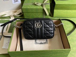 【634936-3】 GUCCI グッチ バッグ コピー 21新作 〔GGマーモント〕 キルティング ミニバッグ ショルダーバッグ 4色可選択