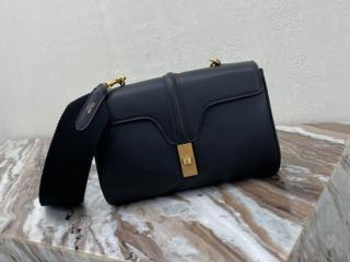 【196853CR8-2】 CELINE セリーヌ バッグ コピー 21新作 ティーン ソフト16 / スムースカーフスキン ショルダーバッグ 6色可選択