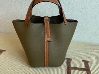 【Picotin18-4】 HERMES エルメス バッグ コピー ピコタンロック 18 PM ハンドバッグ ミニトートバッグ