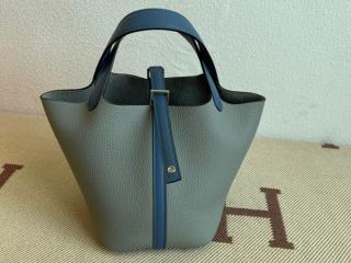 【Picotin18-9】 HERMES エルメス バッグ スーパーコピー ピコタンロック 18 PM ハンドバッグ ミニトートバッグ