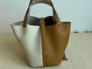 【Picotin18-11】 HERMES エルメス バッグ スーパーコピー ピコタンロック 18 PM ハンドバッグ ミニトートバッグ
