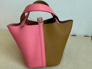 【Picotin18-12】 HERMES エルメス バッグ コピー ピコタンロック 18 PM ハンドバッグ ミニトートバッグ
