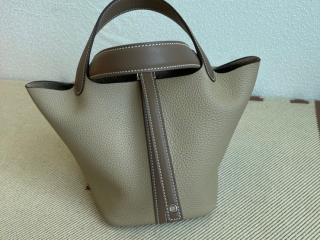 【Picotin18-13】 HERMES エルメス バッグ スーパーコピー ピコタンロック 18 PM ハンドバッグ ミニトートバッグ