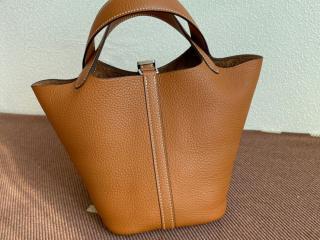 【Picotin18-19】 HERMES エルメス バッグ スーパーコピー ピコタンロック 18 PM ハンドバッグ ミニトートバッグ シルバー/ゴールド金具可選択