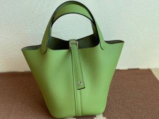 【Picotin18-23】 HERMES エルメス バッグ スーパーコピー ピコタンロック 18 PM ハンドバッグ ミニトートバッグ シルバー/ゴールド金具可選択