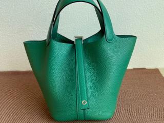 【Picotin18-25】 HERMES エルメス バッグ スーパーコピー ピコタンロック 18 PM ハンドバッグ ミニトートバッグ シルバー/ゴールド金具可選択