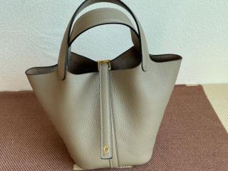 【Picotin18-28】 HERMES エルメス バッグ コピー ピコタンロック 18 PM ハンドバッグ ミニトートバッグ シルバー/ゴールド金具可選択