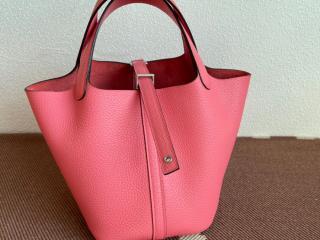 【Picotin18-29】 HERMES エルメス バッグ スーパーコピー ピコタンロック 18 PM ハンドバッグ ミニトートバッグ シルバー/ゴールド金具可選択