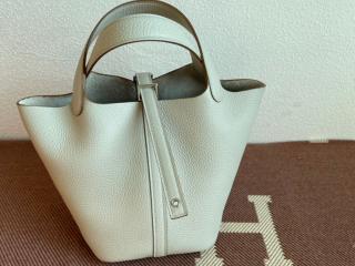 【Picotin18-37】 HERMES エルメス バッグ スーパーコピー ピコタンロック 18 PM ハンドバッグ ミニトートバッグ シルバー/ゴールド金具可選択