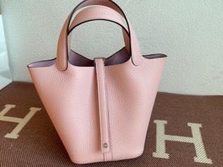 【Picotin18-39】 HERMES エルメス バッグ スーパーコピー ピコタンロック 18 PM ハンドバッグ ミニトートバッグ シルバー/ゴールド金具可選択