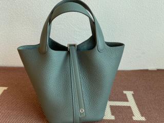 【Picotin18-44】 HERMES エルメス バッグ スーパーコピー ピコタンロック 18 PM ハンドバッグ ミニトートバッグ シルバー/ゴールド金具可選択