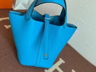 【Picotin18-45】 HERMES エルメス バッグ コピー ピコタンロック 18 PM ハンドバッグ ミニトートバッグ シルバー/ゴールド金具可選択