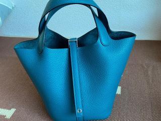 【Picotin18-49】 HERMES エルメス バッグ コピー ピコタンロック 18 PM ハンドバッグ ミニトートバッグ シルバー/ゴールド金具可選択