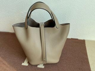 【Picotin18-50】 HERMES エルメス バッグ スーパーコピー ピコタンロック 18 PM ハンドバッグ ミニトートバッグ シルバー/ゴールド金具可選択