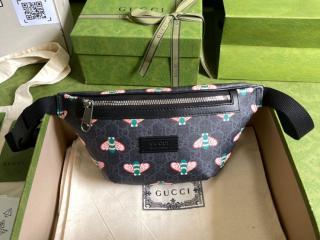 【675181 UIEBN 1058】 GUCCI グッチ バッグ コピー 21新作 ビー（ハチ）付き ベルトバッグ ビー（ハチ）モチーフ入り メンズ ベルトバッグ