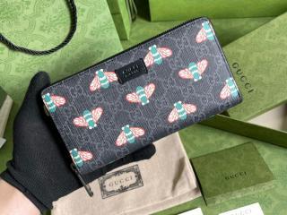 【451273 UIEAN 1058】 GUCCI グッチ バッグ スーパーコピー 21新作 グッチ ベスティアリー ジップアラウンドウォレット ラウンドファスナー財布
