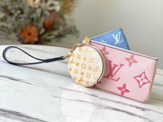 【M80407】 LOUIS VUITTON ルイヴィトン モノグラム・アンプラント バッグ スーパーコピー 21新作 ポシェット トリオ ポーチ クラッチバッグ