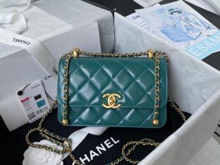 【AS2615-5】 CHANEL シャネル バッグ コピー 21新作 カーフスキン ミニ フラップ バッグ レディース ショルダーバッグ 5色可選択
