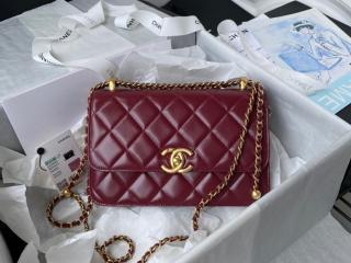 【AS2649-1】 CHANEL シャネル バッグ スーパーコピー 21新作 カーフスキン スモール フラップ バッグ レディース ショルダーバッグ 5色可選択