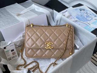 【AS2649-3】 CHANEL シャネル バッグ スーパーコピー 21新作 カーフスキン スモール フラップ バッグ レディース ショルダーバッグ 5色可選択