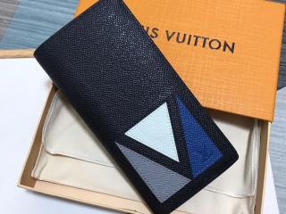 【M30791】 LOUIS VUITTON ルイヴィトン タイガ 長財布 コピー 21新作 ポルトフォイユ・ブラザ メンズ 二つ折り財布