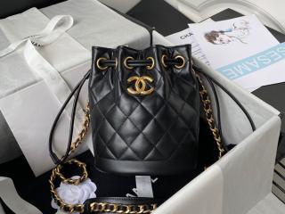 【AS2716-1】 CHANEL シャネル バッグ スーパーコピー 21新作 スモール バケット バッグ カーフスキン ショルダーバッグ 3色可選択