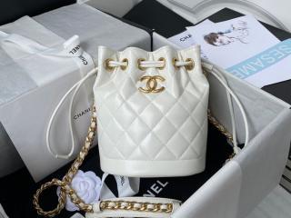 【AS2716-3】 CHANEL シャネル バッグ スーパーコピー 21新作 スモール バケット バッグ カーフスキン ショルダーバッグ 3色可選択