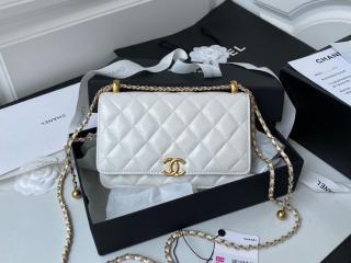 【AP2289-3】 CHANEL シャネル バッグ コピー 21新作 チェーンウォレット カーフスキン ショルダーバッグ 5色可選択