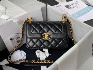 【AS2714-1】 CHANEL シャネル バッグ スーパーコピー 21新作 ミニ フラップ バッグ カーフスキン ショルダーバッグ 4色可選択