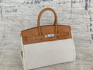 【birkinfray352】 Hermes エルメス バーキン バッグ コピー 新作 birkin fray 35 Swift ハンドバッグ 4色可選択