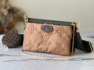 【M58977】 LOUIS VUITTON ルイヴィトン モノグラム バッグ コピー 21新作 マキシ ミュルティ・ポシェット・アクセソワール ショルダーバッグ