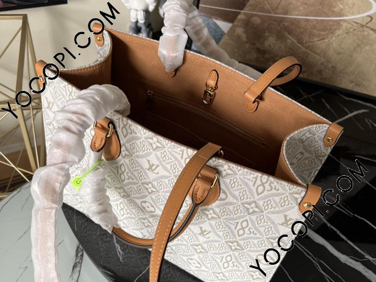Louis Vuitton オンザゴー MM トートバッグ もこもこ感♪Louis Vuitton オンザゴー MM トート (Louis
