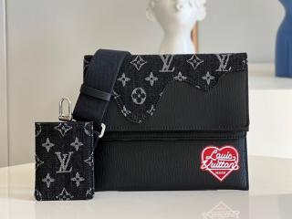 【M81013】 LOUIS VUITTON ルイヴィトン モノグラム・デニム バッグ コピー 21新作 トリオ・ポーチ メンズ ショルダーバッグ