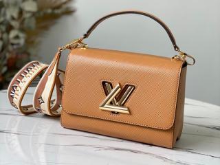 【M57506】 LOUIS VUITTON ルイヴィトン エピ バッグ スーパーコピー 21新作 ツイスト MM レディース ショルダーバッグ 2色可選択