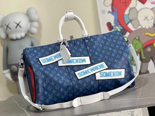 【M58979】 LOUIS VUITTON ルイヴィトン モノグラム バッグ スーパーコピー 22新作 キーポル・バンドリエール 50 ボストンバッグ