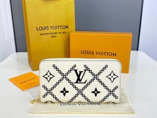 【M81141】 LOUIS VUITTON ルイヴィトン モノグラム・アンプラント 長財布 コピー 22新作 ジッピー・ウォレット レディース ラウンドファスナー財布 クレーム