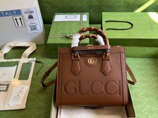 【660195 UD0AT 2546】 GUCCI グッチ バッグ スーパーコピー 22新作 〔グッチ ダイアナ〕スモール トートバッグ レディース ショルダーバッグ