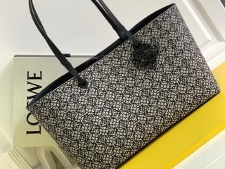 【A933C30X01-2】 LOEWE N級 ロエベ バッグ スーパーコピー 22新作 Anagram イースト ウエスト トートバッグ (アナグラムジャカード&カーフ) ショルダーバッグ