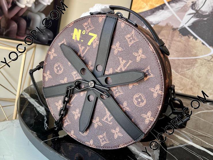 LOUIS VUITTON ルイヴィトン ホイール ボックス ショルダーバッグ 2wayショルダーバッグ バッグ PVCコーティングキャンバス モノグラム ブラウン M59706