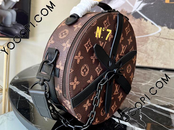 LOUIS VUITTON ルイヴィトン ホイール ボックス ショルダーバッグ 2wayショルダーバッグ バッグ PVCコーティングキャンバス モノグラム ブラウン M59706