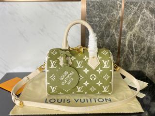 【M46118】 LOUIS VUITTON ルイヴィトン モノグラム・アンプラント バッグ スーパーコピー 22新作 SPEEDY スピーディ・バンドリエール 20 レディース ショルダーバッグ