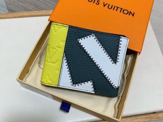 【M81312】 LOUIS VUITTON ルイヴィトン モノグラム・アンプラント 財布 コピー 22新作 ポルトフォイユ・スレンダー メンズ 二つ折り財布