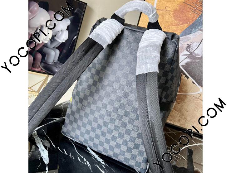 N45275 Louis Vuitton Damier Graphite Discovery Backpack