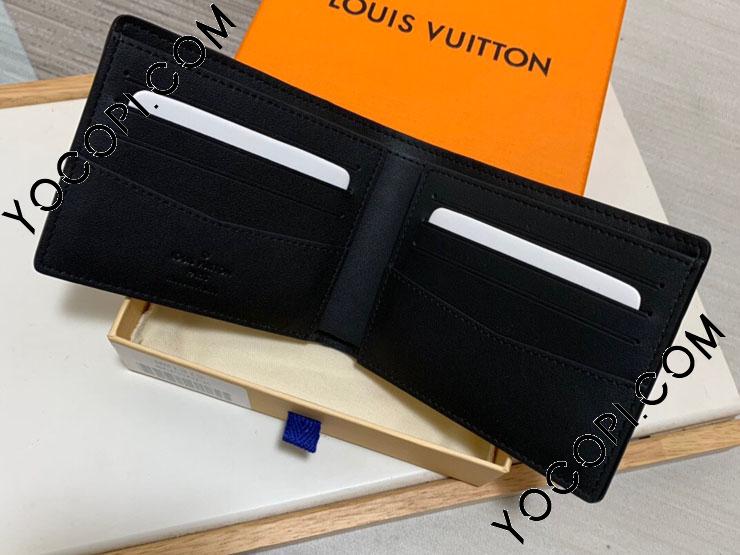 ルイヴィトン ポルトフォイユ ブラザ モノグラム シャドウ 二つ折り